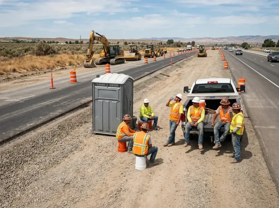 highway-road-construction-crew-007 — frequently asked questions, Porta Potty and Restroom Rentals in Durant, OK